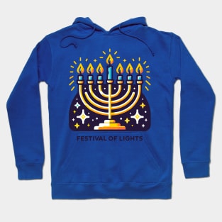 Hanukkah festival of lights Hoodie